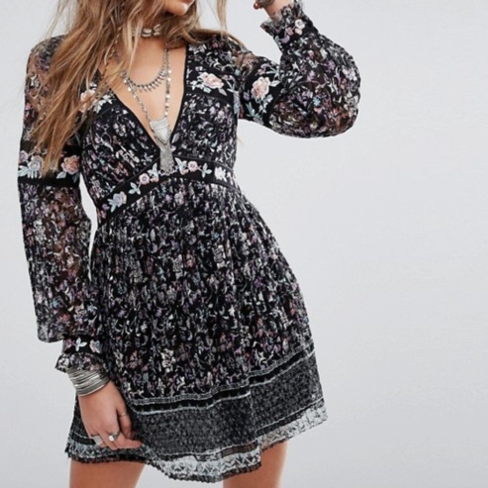Free People | Cherry Blossom Dress | Size 0